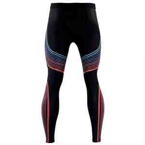 Leggings de Compresión para Hombre de Alta Calidad para BJJ, MMA y Boxeo, Cintura Elástica, Estampado, Algodón/Bambú, Secado Rápido, Transpirables, Largo Completo - Product Image 3