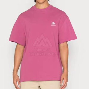 เสื้อยืดดีไซน์เฉพาะตัว ทรงบ็อกซี่ สำหรับผู้ชาย ใส่สบาย ผลิตในปากีสถาน ผ้าคุณภาพดี รับผลิตจำนวนน้อย - Product Image 1