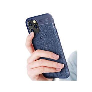 Étui en silicone liquide bleu marine de qualité supérieure pour iPhone 12 Pro NXXA Coque arrière protectrice en TPU souple Niss A22 7 Plus 14 Plus A50 14pro - Product Image 3