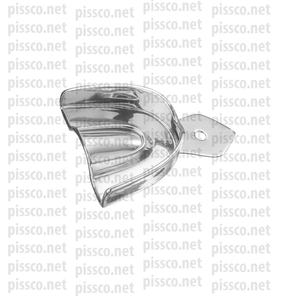 Pissco ถาดพิมพ์ฟันสแตนเลสเครื่องมือผ่าตัดถาดตรวจฟันแบบเยอรมัน - Product Image 3