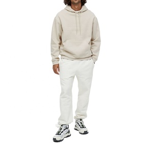 Ropa de calle de gran tamaño de peso pesado moda 100% algodón de alta calidad 400gsm chándales con capucha para hombres - Product Image 1