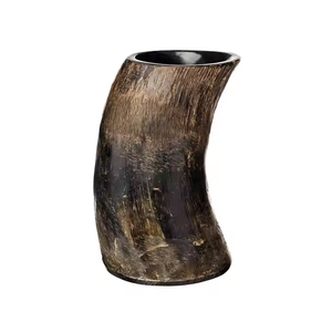 Tazas de cuerno minimalistas gratuitas con grabado para beber en tamaños grandes Recreaciones Celebraciones Más vendidos por artesanía de media luna - Product Image 3