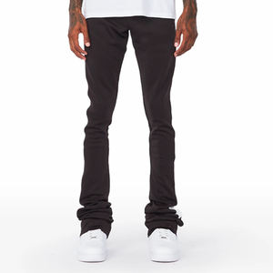 Proveedor de ropa OEM, pantalones acampanados para hombre, pantalones acampanados de inspiración vintage con marca personalizada, suministro al por mayor a granel - Product Image 3