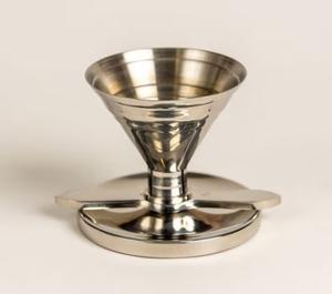 Jigger de Acero Inoxidable de Boca Ancha, Herramienta de Medición de Cócteles de Precisión con Base Estable, Fácil de Verter y Diseño Profesional para Bar - Product Image 1