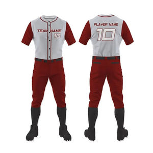Venta al por mayor camisetas de béisbol personalizadas ropa deportiva transpirable uniformes de equipos de béisbol personalizados al por mayor - Product Image 3