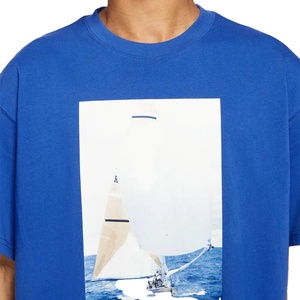 Nurak 2025 T-shirts pour hommes 100% coton sérigraphie de haute qualité personnalisée couleur unie nouveau produit - Product Image 3