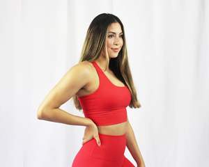 Sujetador deportivo sin costuras para mujer, venta al por mayor, chaleco ligero para gimnasio, ropa activa transpirable para correr, chaleco de Yoga de talla grande - Product Image 2