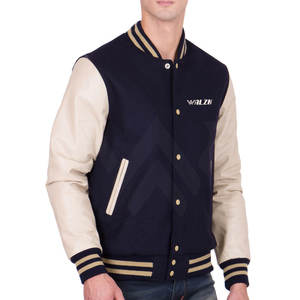 แจ็กเก็ตเลตเตอร์แมนสำหรับผู้ชายแจ็คเก็ตแฟชั่นทรงหลวมระบายอากาศได้ดีดีไซน์ล่าสุด - Product Image 1