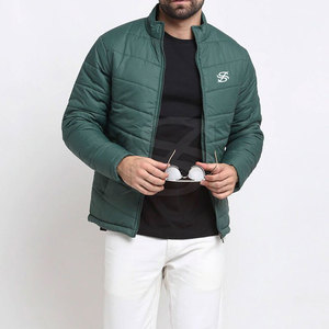 Veste d'hiver matelassée pour homme confortable fabriquée au Pakistan avec doublure douce, légère et respirante pour la vente en ligne - Product Image 5