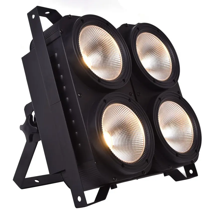 4x100W LED COB Blinder Light DMX 512 Bühnen beleuchtung mit sehr guter Wirkung und stabiler Qualität