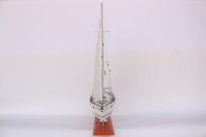 ELAN Bateau à voile en bois fait à la main pour la décoration intérieure Feng Shui du Vietnam Usine directe de haute qualité - Product Image 4