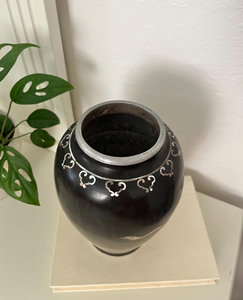 Vase en résine écologique fait main de qualité supérieure pour l'arrangement floral, décoration intérieure de mariage, luxe traditionnel, imperméable - Product Image 1