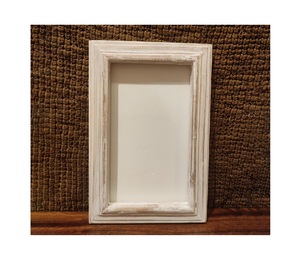 Factory Price Modern Designs Hand Carved Wood Photo <b>Frame</b> <b>White</b> Color Home Design Mango Wood Supplier Manufacturer Supplier - Product Image 3