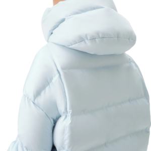 Chaqueta acolchada de talla grande para mujer de proveedor mayorista, abrigo liso de primavera, abrigos informales con capucha para mujer - Product Image 6