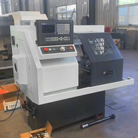 Torno CNC Mini de Suministro Directo de Fábrica CK6130 CK6132, Torno CNC de Corte de Metal con Programación Automática
