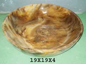 Tazón de madera para servir de diseño moderno, hogar, Hotel, restaurante, tamaño personalizado, ensalada, fruta seca, tendencia, industria alimentaria - Product Image 5