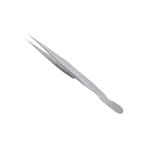 Pincettes professionnelles pour extensions de cils, pinces à épiler avec poignée en diamant, pour faux cils, étiquettes personnelles de haute qualité - Product Image 1