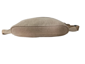 Vente en gros 100% naturel Jucos élégant Beige unisexe taille sac de luxe Logo antivol hanche pochette fermeture éclair bonbons pour la course voyage - Product Image 5