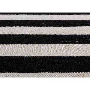 Alhambra - Alfombras de Lana Tejidas Planas en Gris y Negro, con Rayas Abstractas, Rectangulares, para Pasillo, Sala de Estar, Alfombras de Yute para Uso Doméstico - Modelo ADWL-13197 - Product Image 3