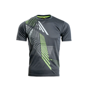 เสื้อยืดผ้าโพลีเอสเตอร์กันรอยยับแห้งเร็วเสื้อแฟชั่นดีไซน์2k24ใหม่พิมพ์ซับลิเมชัน100% - Product Image 4