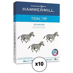 Papier d'impression Premium Hammermill A4, papier Hammermill A3, papier blanc pour copie 8½ x 11 20lb, 99,9 % sans bourrage, pour usage bureautique - Product Image 1