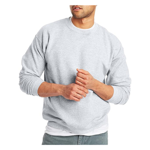 <b>Vintage</b> Style Custom Unisex Mock Neck <b>Sweatshirt</b> Oversize Streetwear Crew Neck Men <b>Sweatshirt</b> - Product Image 3