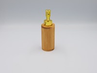 Penjualan Laris Botol Semprot Bambu Bulat 50Ml untuk Sampo dan Gel Mandi dan Air Mawar untuk Perorangan