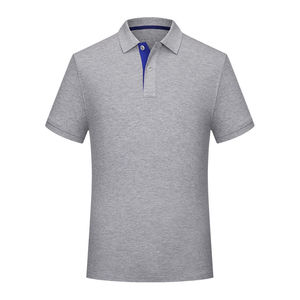 Vente en gros de t-shirt polo avec logo personnalisé pour hommes vêtements de golf t-shirt uni à séchage rapide formel d'affaires polo respirant durable - Product Image 6