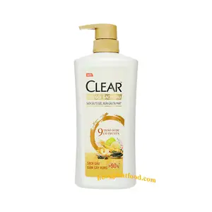 High quality organic natural anti-dandruff shampoo bottle 630g - Clearr 9 traditional herbal hair care products from Vietnamese