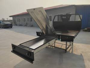 Nueva Camioneta Australiana Estándar 4x4 Todoterreno de 1800 mm con Cabina Doble de Aluminio y Plataforma Plana HERUI HR-T001 - Product Image 6