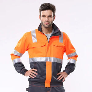 Ropa DE TRABAJO DE SEGURIDAD DE INVIERNO óptima para trabajadores de la industria de la construcción Overoles generales antiestáticos reflectantes Trabajo uniforme - Product Image 5