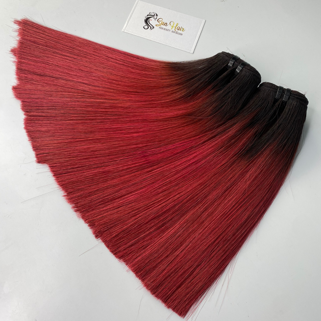 Ombre red