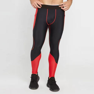 Pantalones Deportivos de Compresión para Hombre, Transpirables y de Secado Rápido, de Spandex/Poliéster, con Impresión Personalizada para Entrenamiento, Correr y Gimnasio - Product Image 4
