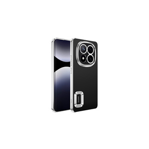 Funda Protectora de Silicona y PC Rígida Plateada ASMA Omega para Redmi Note 14 Pro 4G, Poco A3s y 11 Pro - Product Image 1