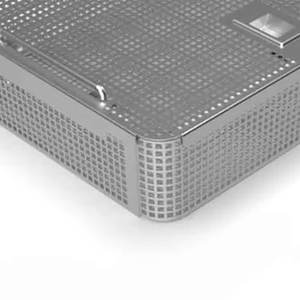 Cestas de esterilización de malla de alambre de acero inoxidable de alta calidad Fuente de alimentación manual Precios premium y razonables para la venta - Product Image 3