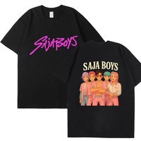 T-shirt à manches courtes pour homme, coupe ample, personnalisable, écologique, 260g, 100% coton, style streetwear pour homme et femme