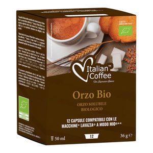 12 capsules de café italien soluble à l'orge biologique compatibles avec Lavazza A Modo Mio* - Product Image 1