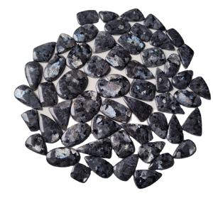 High Quality 100% Natural Larvikite Cabochon Best Quality <b>Loose</b> Healing Crystal Gemstone <b>Moissanite</b> Quartz Jewelry Lot Stone - Product Image 2