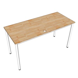 Modern 140x60cm Natural Wood Laptop <b>Desk</b> for Home Office OMA HBOM003 Series - Product Image 4