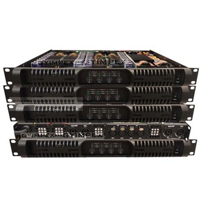 Loa Line Array Bộ Khuếch Đại Âm Thanh Kỹ Thuật Số KTV 4CH 4ohm 3600 Watt Bộ Khuếch Đại Công Suất Kỹ Thuật Số Hệ Thống Âm Thanh Chuyên Nghiệp - Product Image 1