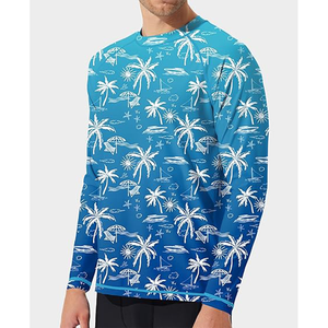 Men's Swim <b>Shirts</b> Rash Guard UPF 50+ Long & Short Sleeve UV Sun Protection Summer <b>Shirts</b> Fishing <b>Hiking</b> T-<b>Shirt</b> - Product Image 2