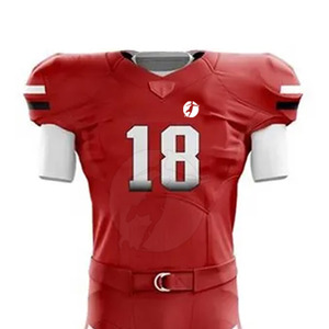 Uniforme de football américain de haute qualité Spandex/Polyester à bas prix respirant grande taille ensemble Design Ozil International pour hommes - Product Image 3