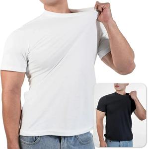 Camiseta clásica de manga 100% de algodón para hombre, camisetas de verano Vintage de gran tamaño con mangas cortas para Fitness también para mujer - Product Image 3