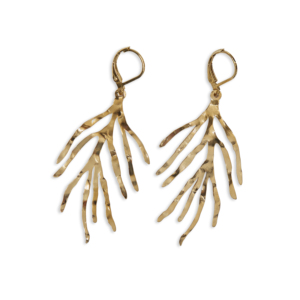 CUCOCUCA YXQ E188 Orecchini a lobo/goccia minimalisti in acciaio inossidabile color oro, semplicità moderna, linee pulite, ideali per l'uso quotidiano - Product Image 1