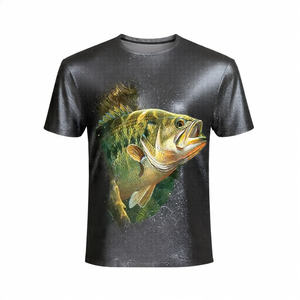 Logotipo impreso personalizado al por mayor poliéster verano ropa deportiva Camisetas manga corta sólido 180 gramos impreso sublimación camisetas - Product Image 3