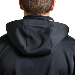 Veste de course coupe-vent en gros, softshell, pour aventures en plein air, hiver, personnalisable, à capuche, coupe-vent, séchage rapide, fermeture éclair, imprimé - Product Image 4