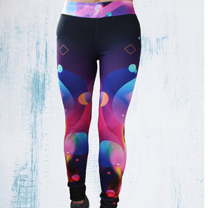 Leggings largos para mujer, cintura alta, ajuste elástico, cómodos para Yoga, correr, gimnasio, trajes, ropa activa funcional con estilo - Product Image 1