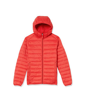Manteau chaud d'hiver unisexe Manteau en duvet léger et imperméable avec capuche Manteau en duvet à quantité minimale de commande basse avec logo personnalisé - Product Image 5