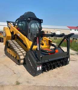 Compre una Minicargadora Caterpillar 299D3 Usada del 2023 en Buen Estado con Cabezal Triturador/ La Mejor Minicargadora CAT 299D3 de Segunda Mano - Product Image 3