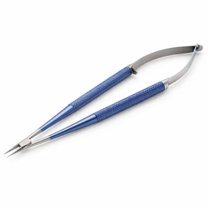 Portaagujas Microquirúrgico Castroviejo Premium |   Instrumento para Cirugía Ocular |   Manija de Resorte - Product Image 1